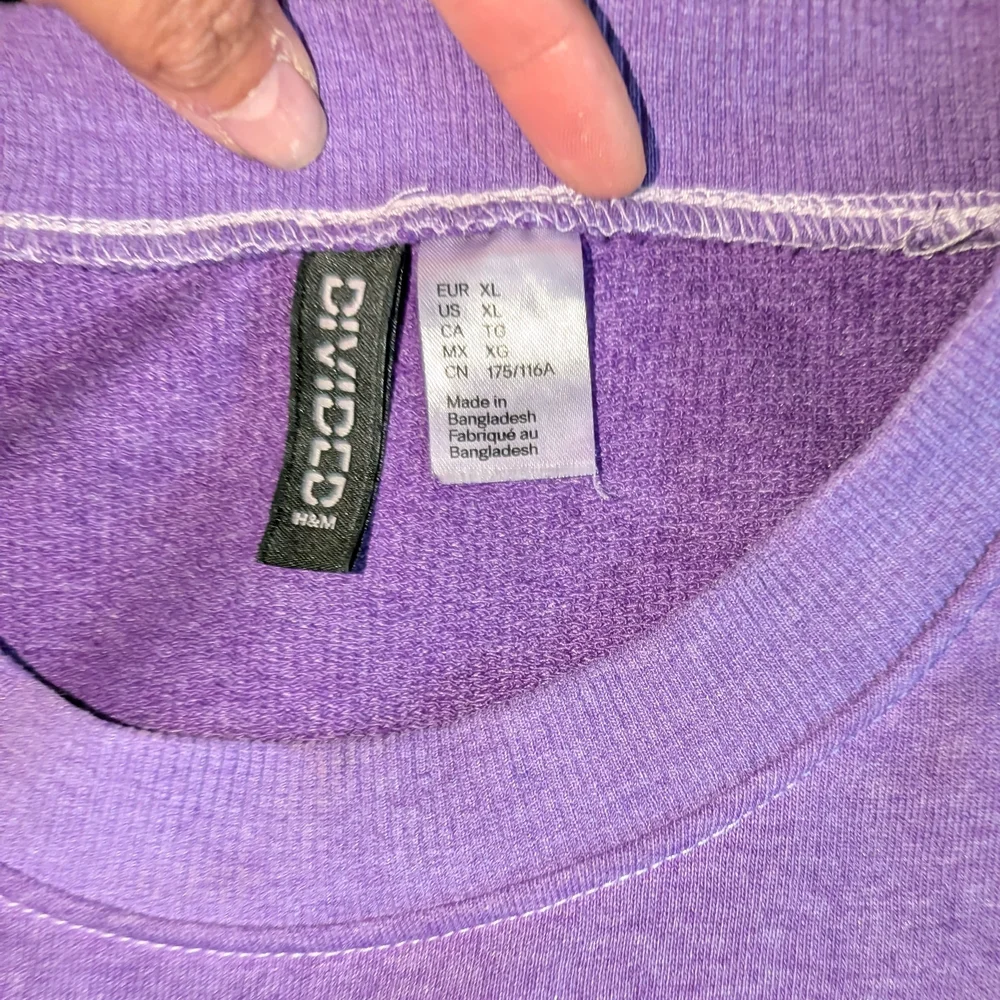 H&M Lavender Crew Neck Sweater - Picture 2 of 3